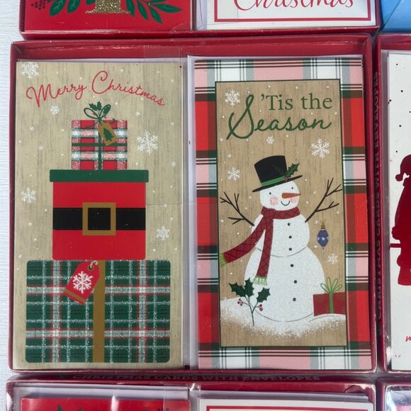Assorted Christmas Cards With Envelopes New Holiday - Picture 3 of 7